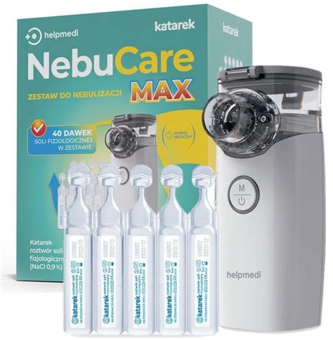 6473 NEBUCARE MAX KIT FOR NEBULIZATION HELPMEDI KATAREK IKS 2