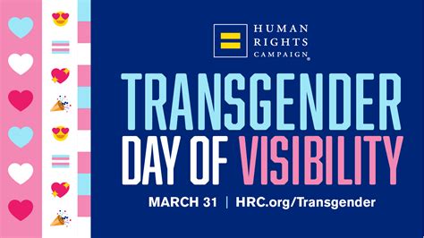 Hrc Honors International Transgender Day Of Visibility Human Rights