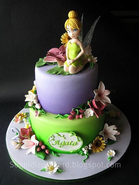 Tinkerbell Cake Decorated Cake By Maria Letizia Bruno Cakesdecor