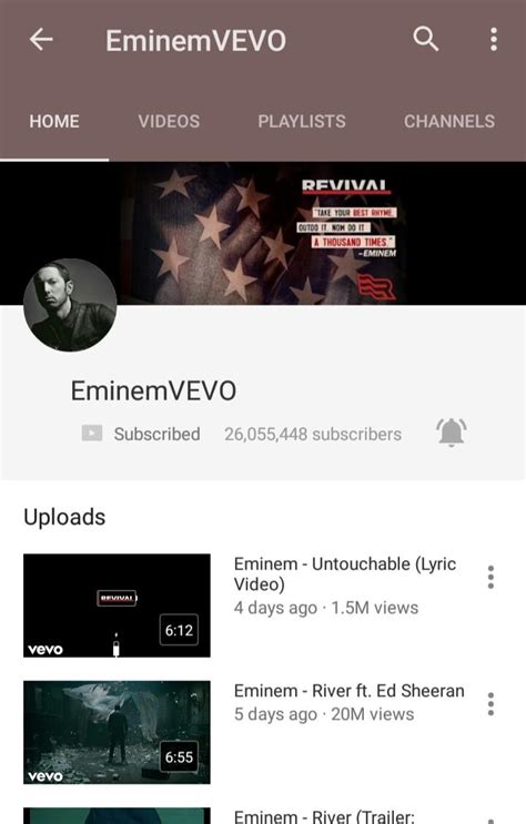 River Music Video got 20M views in just 5 days : r/Eminem