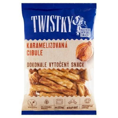 Snack Slaný Twistky Pečené Karamelizovaná Cibuľa 160g iFRESH sk