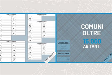 Fac Simile Scheda Elettorale Per Le Comunali 2023 Come Fare Per Non