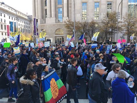 Photos Dakota Access Pipeline Protesters Rally In Dc Wtop News