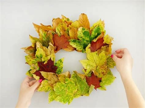 Schönes aus Herbstlaub basteln 8 traumhafte Ideen Dekoration