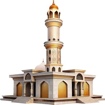 ilustrasi masjid gradien gambar png file vektor  psd