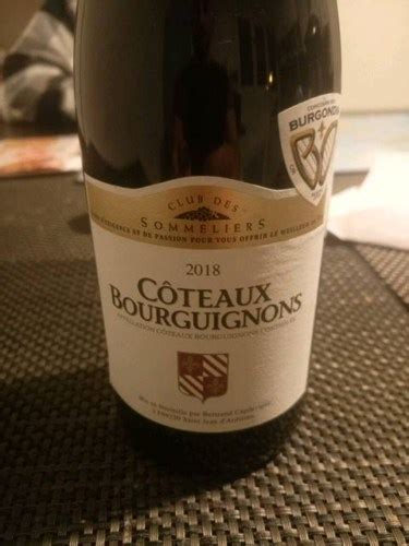 Club des Sommeliers Côteaux Bourguignons Vivino US