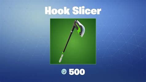 Hook Slicer | Fortnite Pickaxe - YouTube