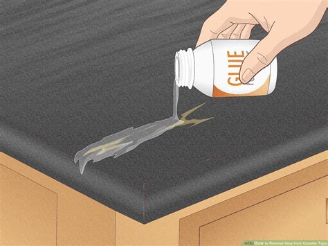 3 Ways To Remove Glue From Counter Tops Wikihow