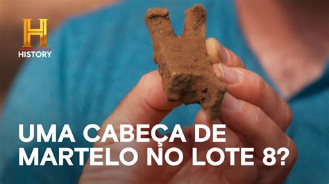 Uma Cabeça De Martelo Encontrada No Lote 8 O Tesouro Da Ilha