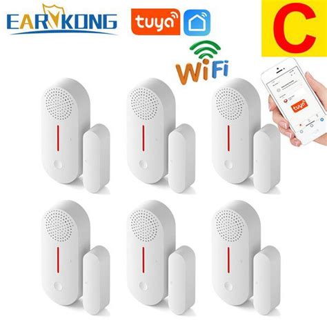 Capteur De Porte Fen Tre Intelligent Wi Fi Alarme De S Curit D Tecteur