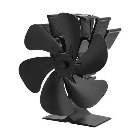 Ventilatore Per Stufa A Legna A 6 Pale A Doppia Testa Mini Ventilatore