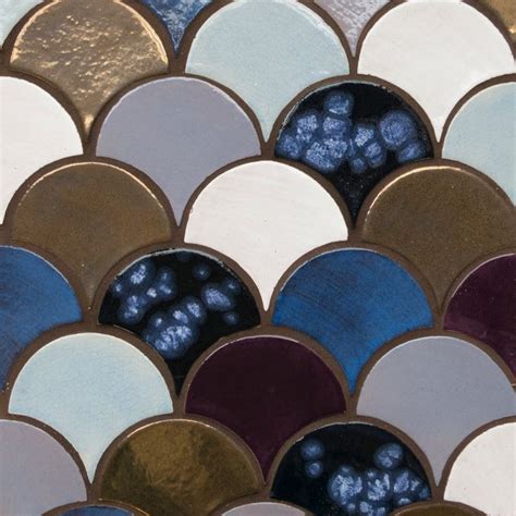 Moroccan Fish Scale Tile Moroccan Mosaic Tile Mercury Mosaics