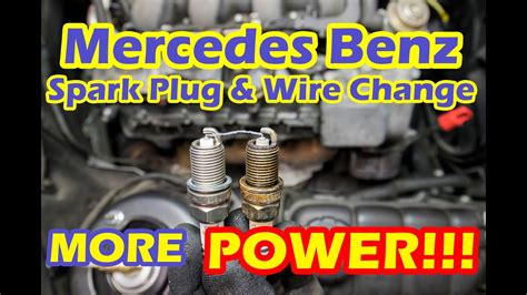 How To Replace SPARK PLUGS And IGNITION WIRES Mercedes Benz S Class