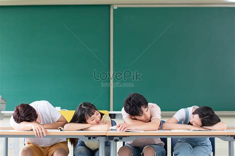 College Students Sleeping In Class Picture And HD Photos Free