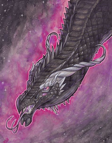 Ender Dragon by LizardbethArt on DeviantArt