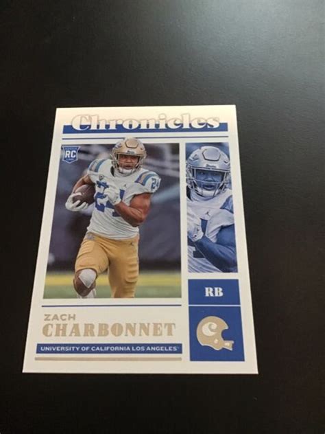 2023 Panini Chronicles Draft Picks 20 Zach Charbonnet RC For Sale