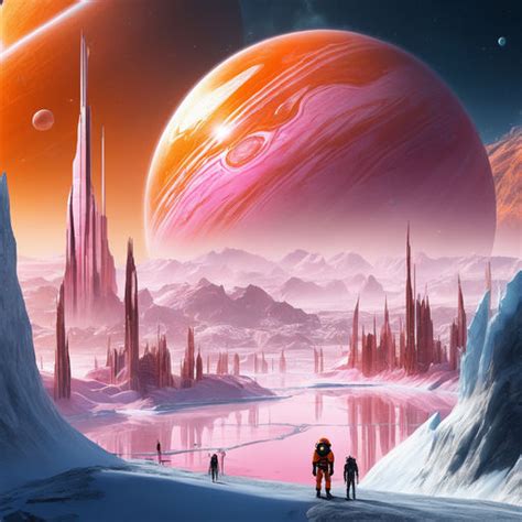 Sci Fi Cities On Ice Planets