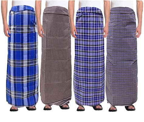 Mens Cotton Sarong Pareo Plain Dyed Cotton Lungi For Mens And Womens