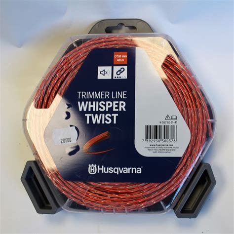 Fil de débroussailleuse Trimmer Line WHISPER TWIST 3mm 48m Husqvarna