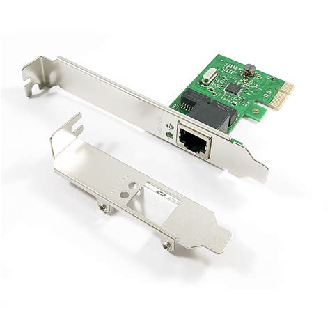 X MEDIA PCIe 1 Port 1GbE Gigabit Ethernet PCI Express Network Adapter