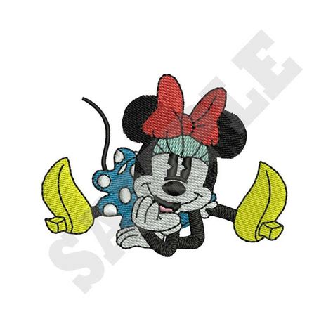 Minnie Mouse Machine Embroidery Design Inspire Uplift