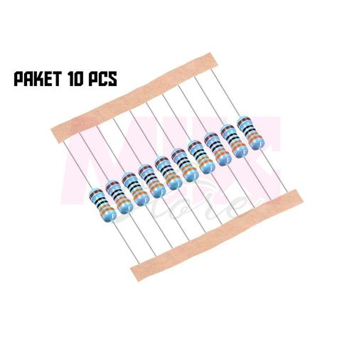 Jual Paket Resistor 10Ω 22Ω 47Ω 100Ω 150Ω 200Ω 220Ω 270Ω 330Ω