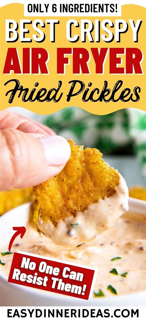 Best Air Fryer Fried Pickles Are Crispy On The Outside Soft And Juicy