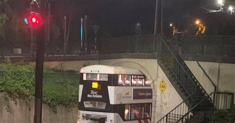 Bus Eireann Launch Investigation After Double Decker Gets Stuck Under A