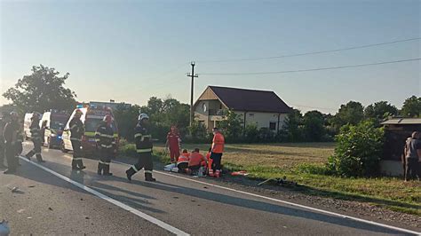 Trafic blocat la Gherăești pe DN 2 accident mortal coliziune între