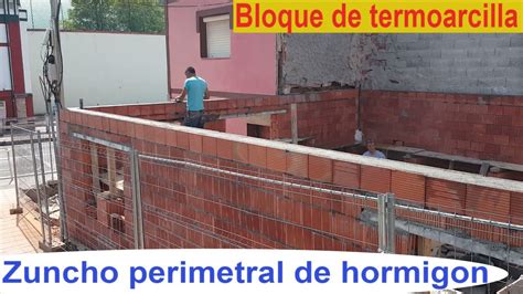 Como Hacer Un Zunchoperimetral De Hormigon Sobre Un Muro De