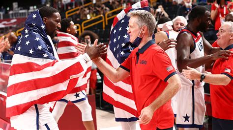 Draymond Green And Head Coach Steve Kerr Help Teams Usa Capture Gold Medal At 2020 Olympics