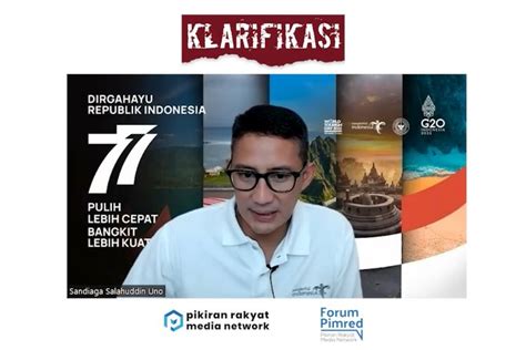 Menparekraf Sandiaga Uno World Tourism Day Bali Memacu Kunjungan