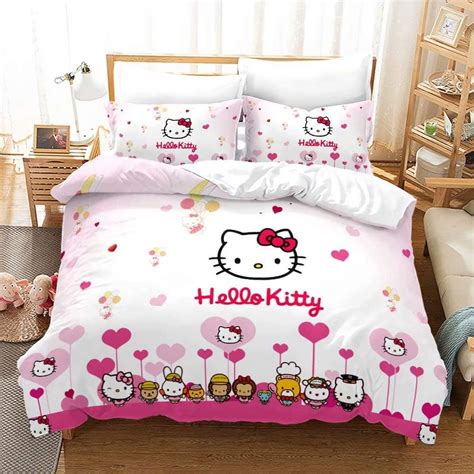 Hello Kitty Bed Set Queen Size