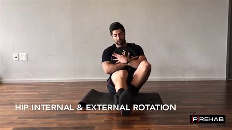 Hip Internal And External Rotation Mobility Youtube