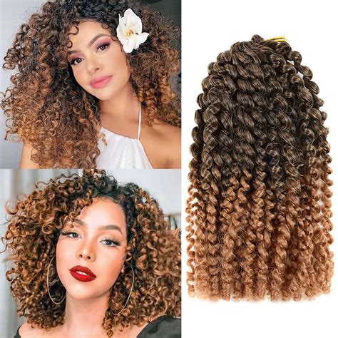 Amazon 8 Inch Passion Twist Hair Short Marlybob Crochet Hair