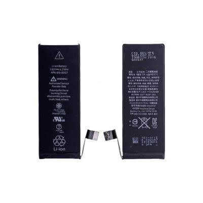 Replacement Battery For Apple Iphone Se 1624 Mah