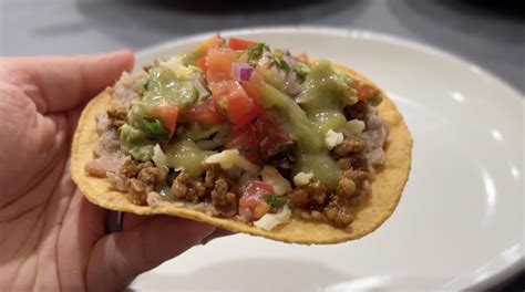 How To Make Loaded Beef Tostadas Easy — Cooking With Anadi