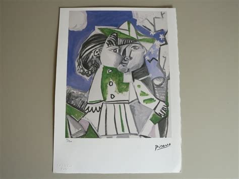 Pablo Picasso Signed Lithograph Charitystars