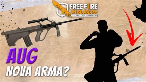 Nova arma AUG no Free Fire conheça o mais novo Rifle de Assalto do