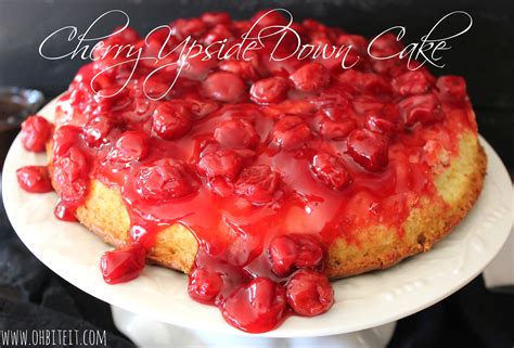 ~cherry Upside Down Cake Oh Bite It