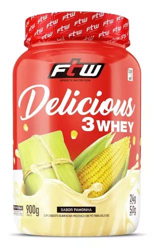 Suplemento En Polvo Ftw Delicious Proteína Whey Concentrada Proteína