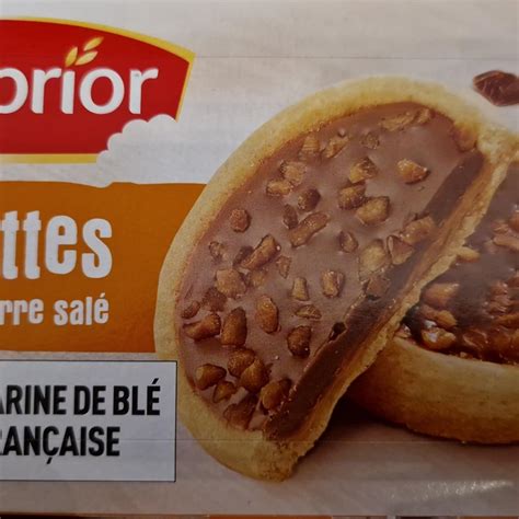 Tartelettes Caramel au Beurre salé Chabrior kalorie kJ a nutriční