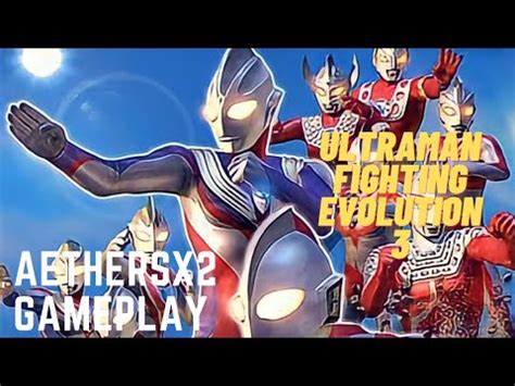 Ultraman Fighting Evolution Aethersx Gameplay Ps Aethersx