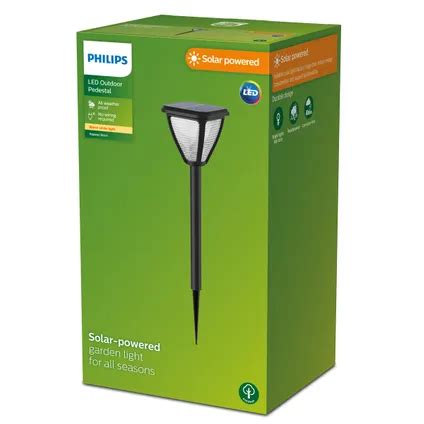 Philips Solar Buitenlamp Vapora Sl Zwart St