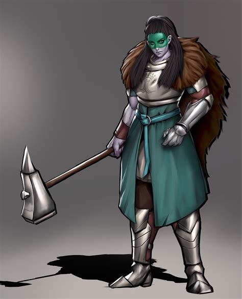 Art Vokha Wildwarden My Gnomish Raised Goliath Green Knight That