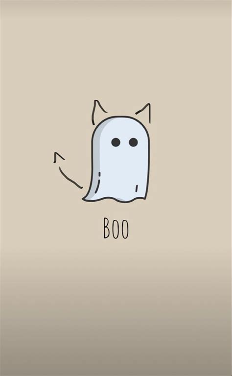 cute ghost Boo wallpaper | Cute ghost, Wallpaper, Cool wallpaper