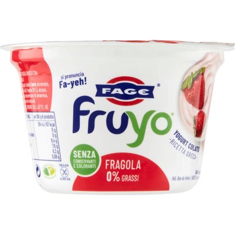 Fage Yogur Fruyo Fragola 0 Gr150