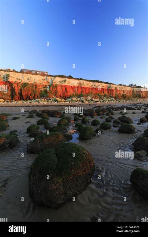 The Brownstone And Chalk Cliffs Hunstanton Town North Norfolk Coast