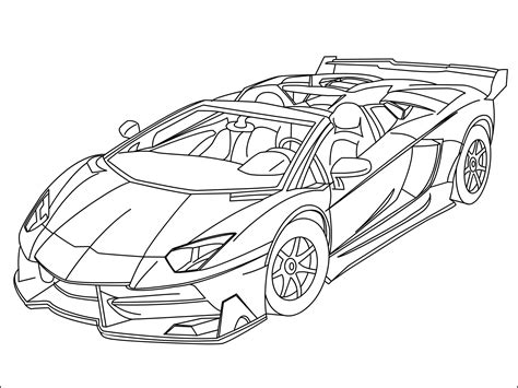 Lamborghini Huracan Drawing at GetDrawings | Free download