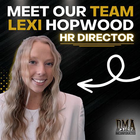 Meet Our Hr Director Lexi Hopwood Originally From Wilson Nc Lexi Is